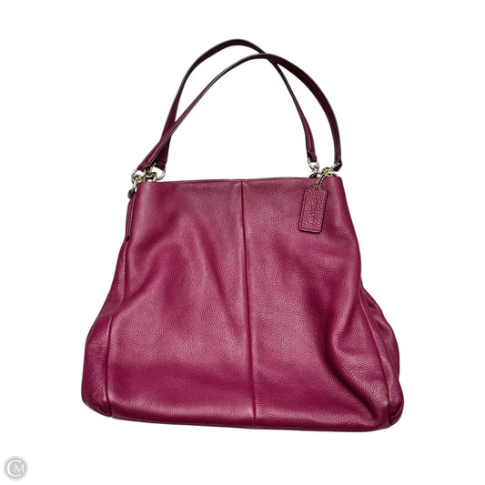 Handbag Designer By Coach, Size: Large