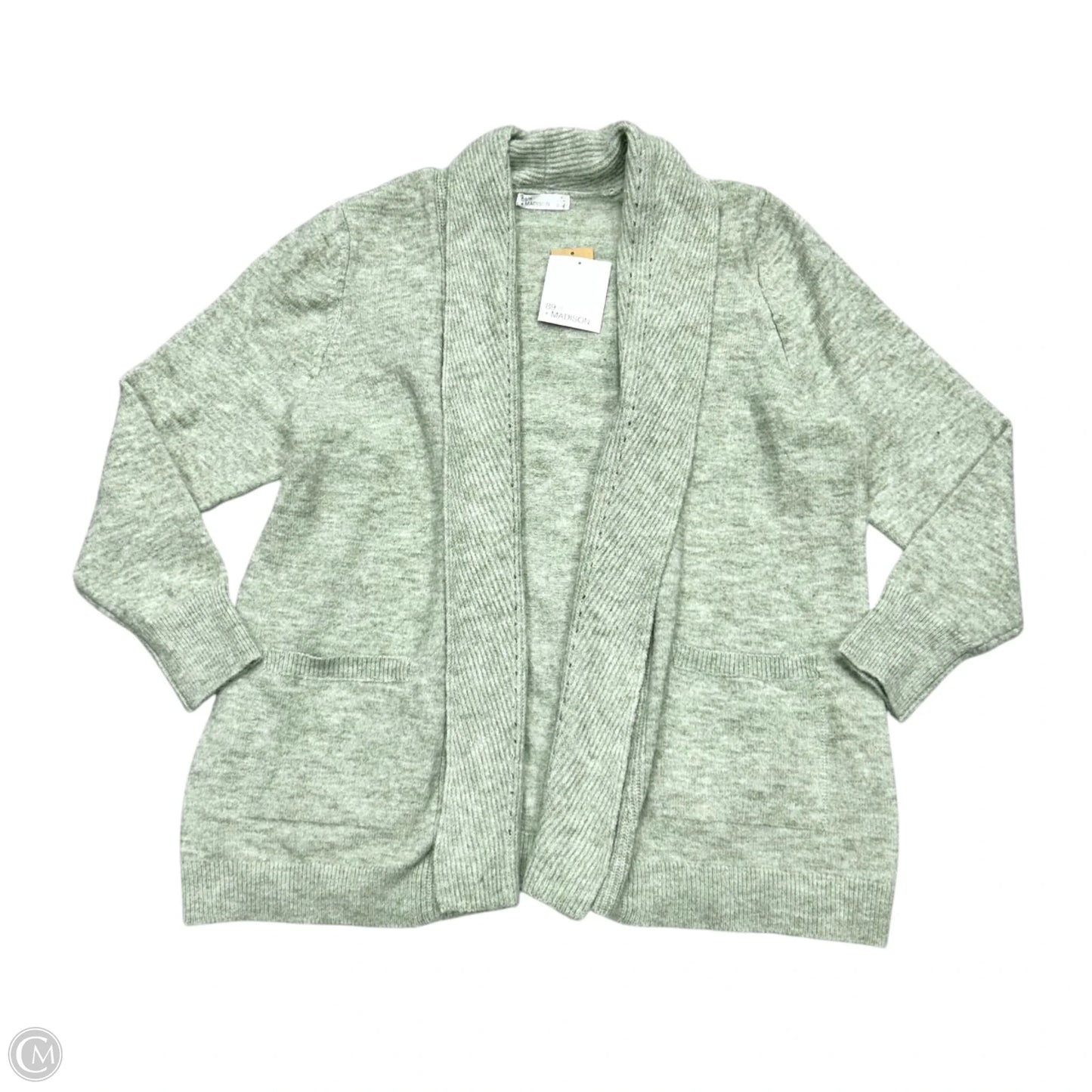 Cardigan By 89th And Madison In Green, Size: 2x