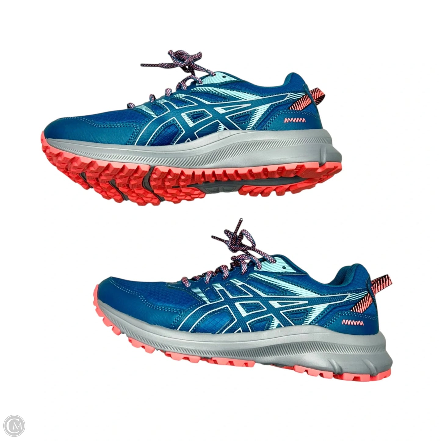 Shoes Athletic By Asics In Teal, Size: 9.5