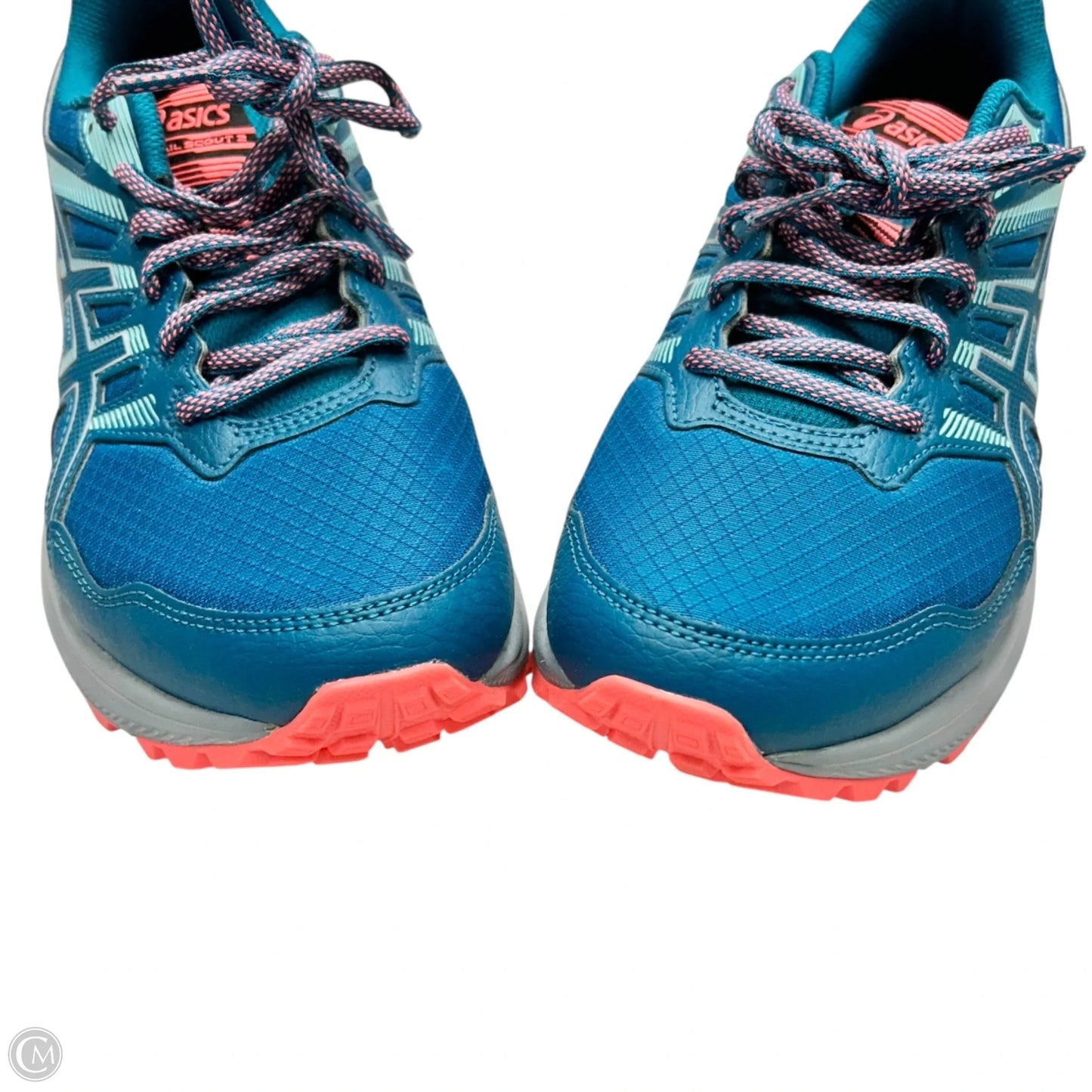 Shoes Athletic By Asics In Teal, Size: 9.5