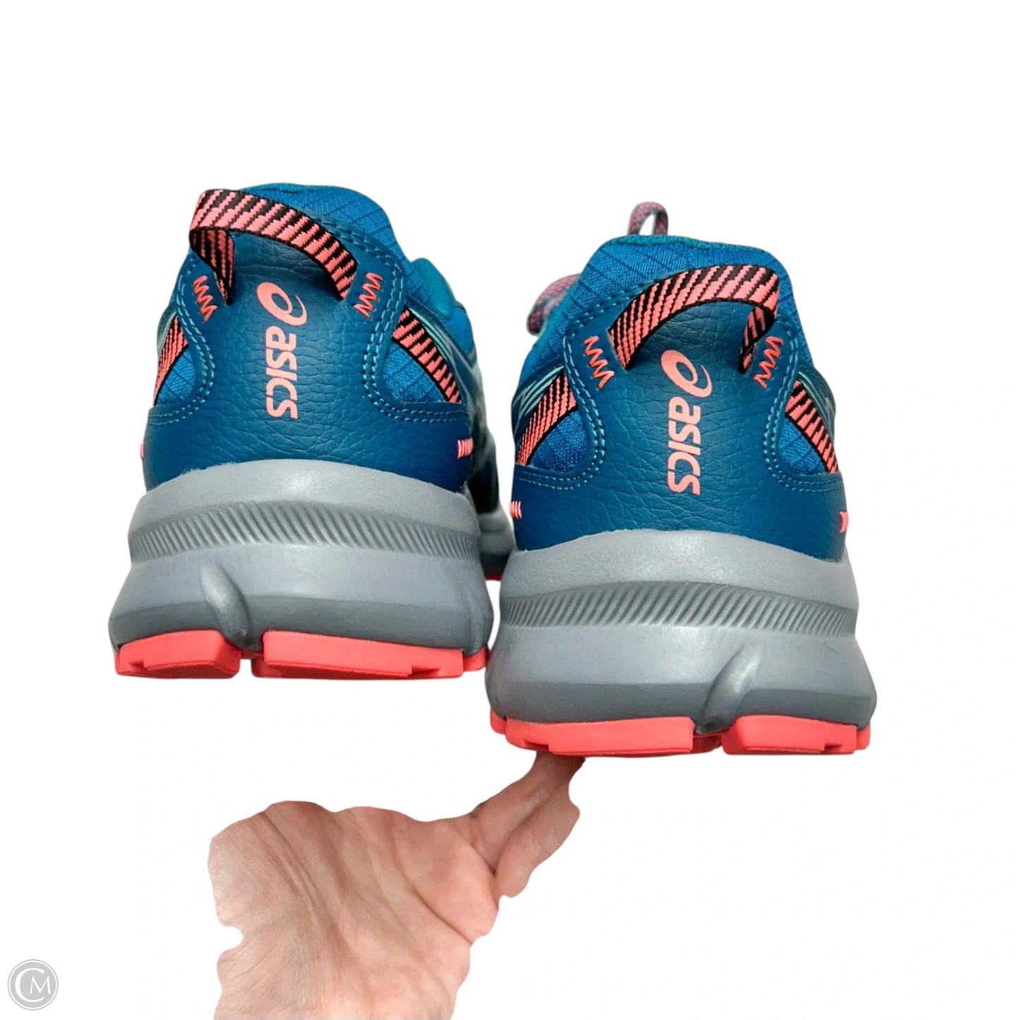 Shoes Athletic By Asics In Teal, Size: 9.5