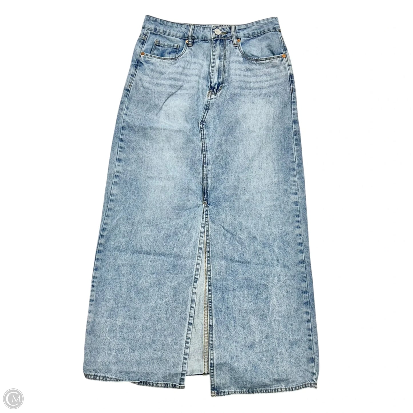 Skirt Midi By Blanknyc In Blue Denim, Size: 2