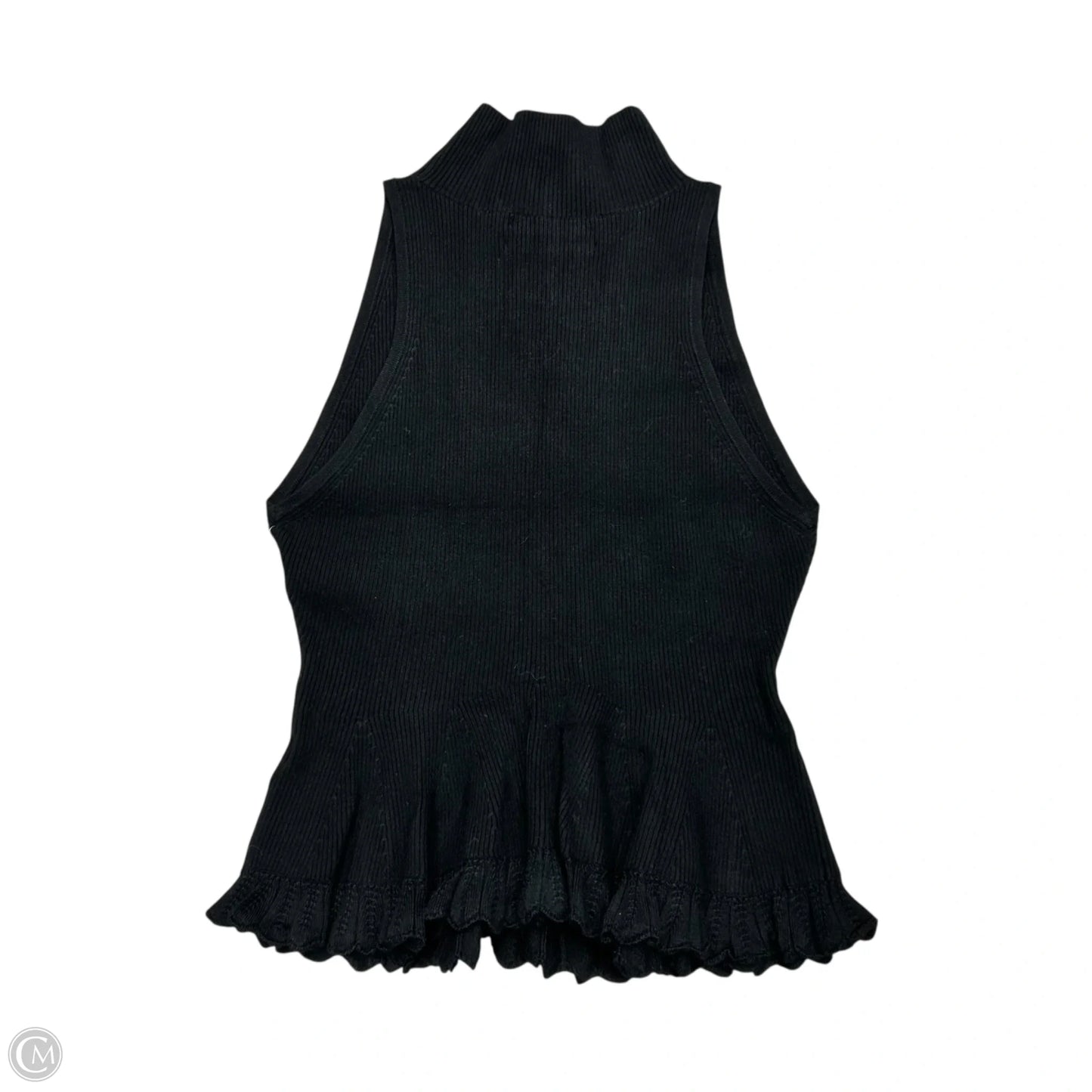 Top Sleeveless By Anthropologie In Black, Size: S