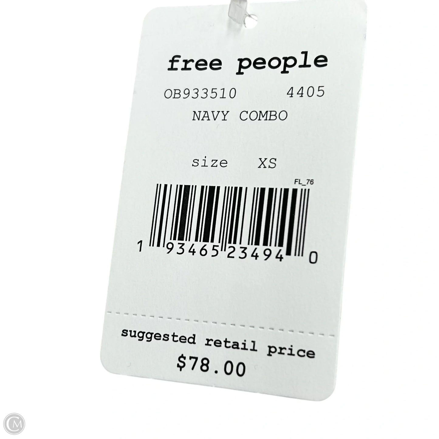 Top Long Sleeve By Free People In Tie Dye Print, Size: Xs