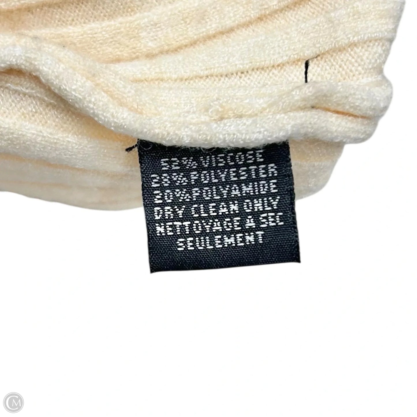 Cardigan By Anthropologie In Cream, Size: Osfm