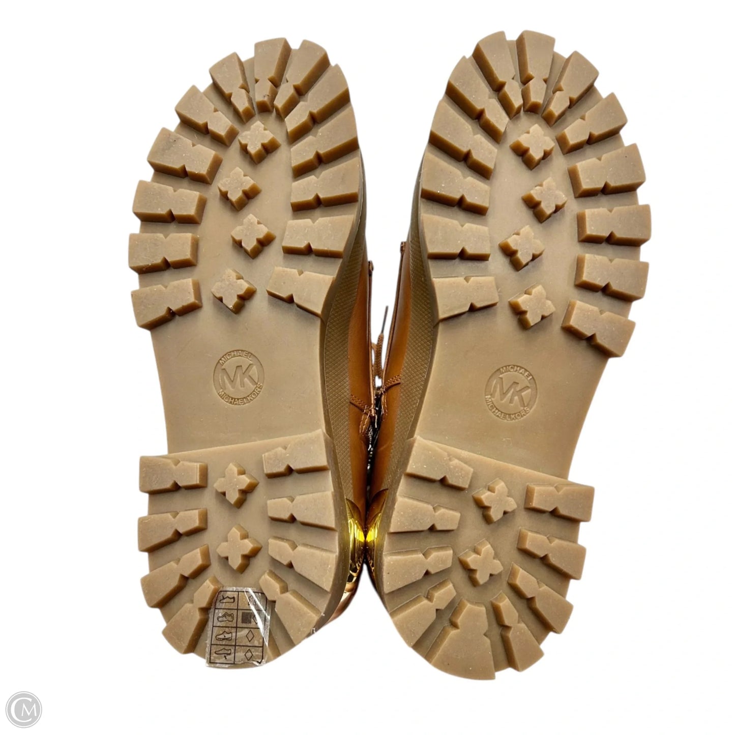 Boots Combat By Michael By Michael Kors In Tan, Size: 9.5