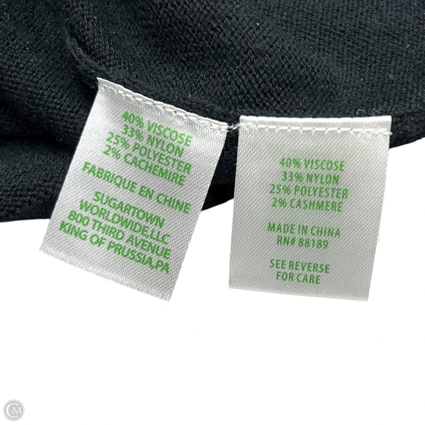 Sweater Cardigan Designer By Lilly Pulitzer In Black, Size: M