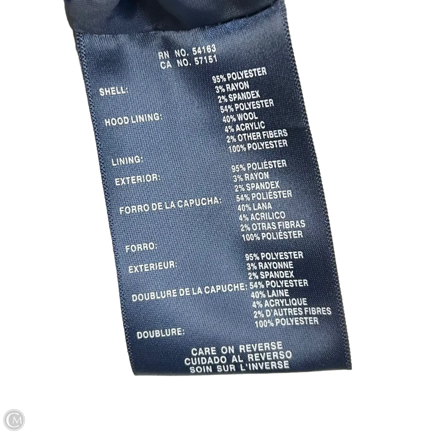 Coat Peacoat By Tommy Hilfiger In Tan, Size: L