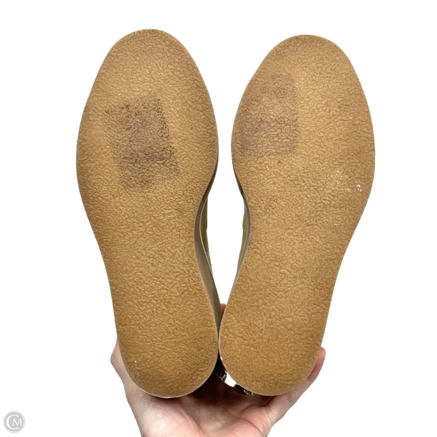 Boots Ankle Heels By Louise Et Cie In Cream, Size: 6.5