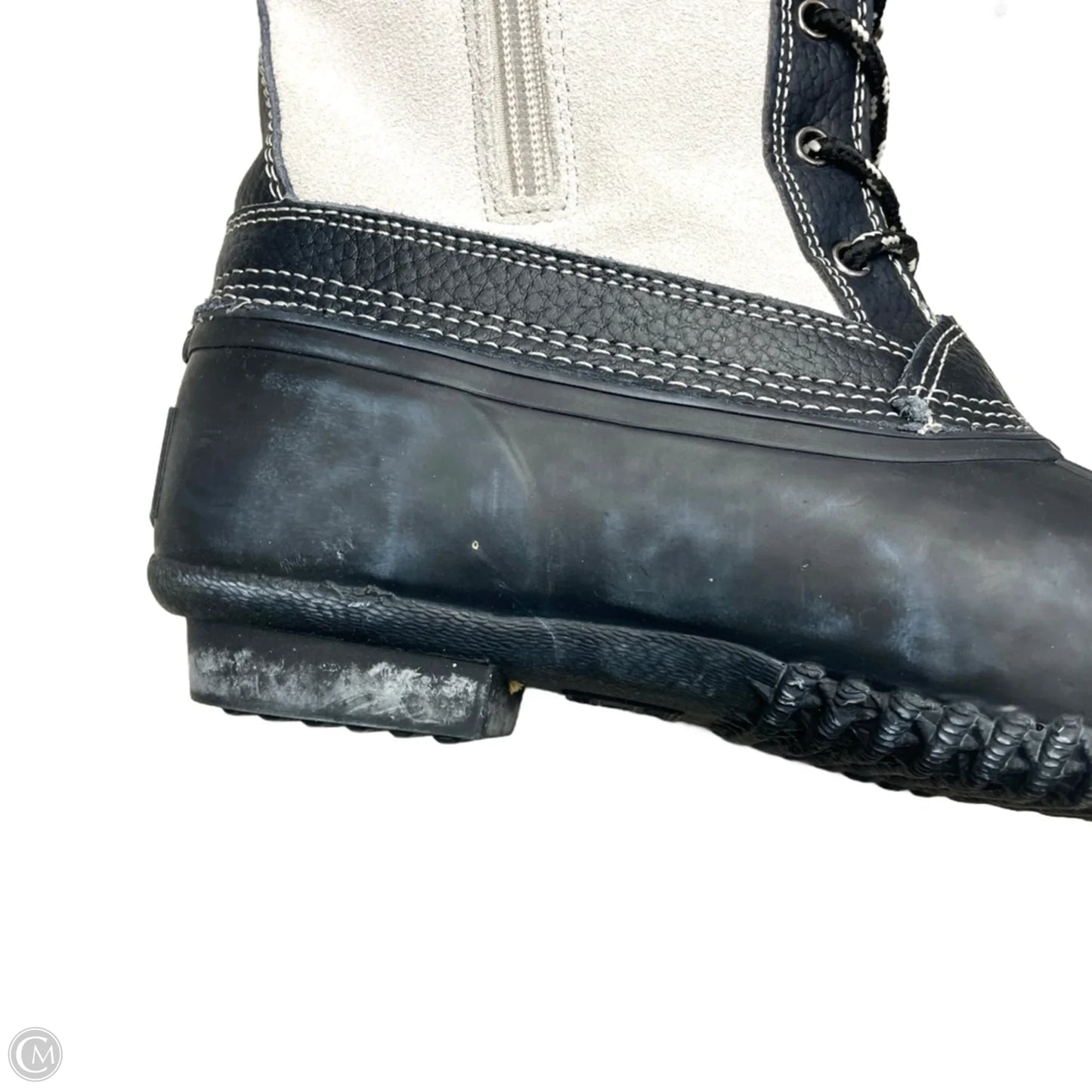 Boots Snow By Sporto In Black & Grey, Size: 8