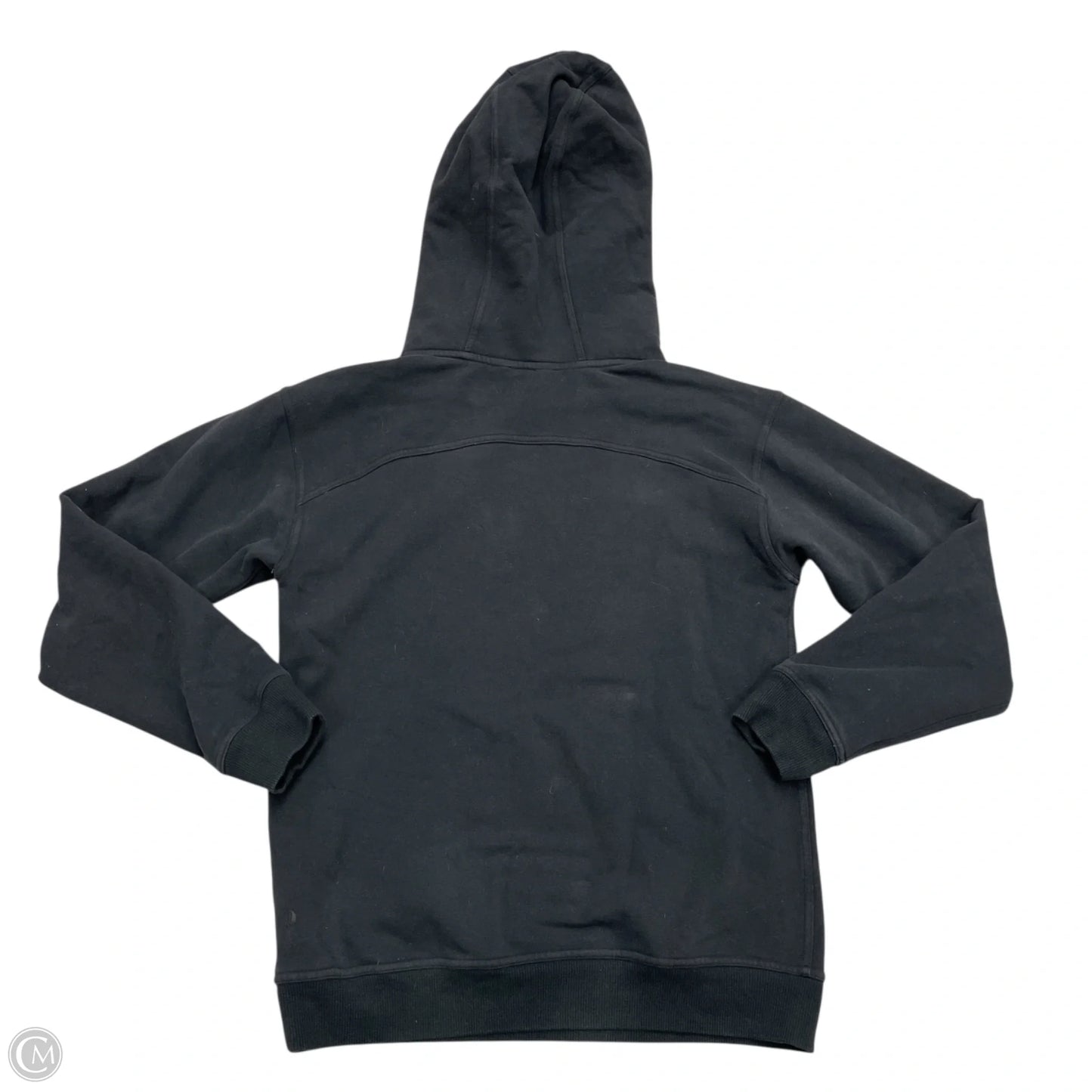 Athletic Sweatshirt Hoodie By Lululemon In Black, Size: S
