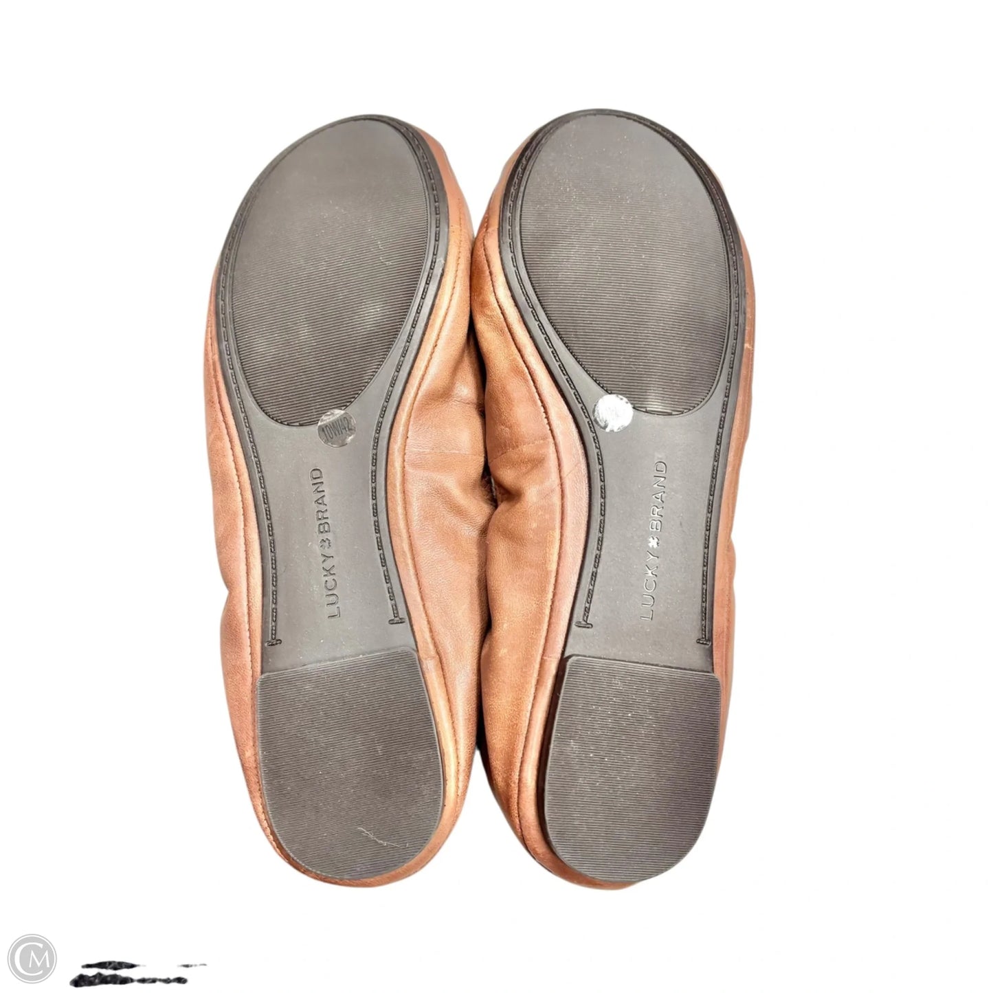 Shoes Flats By Lucky Brand In Tan, Size: 10