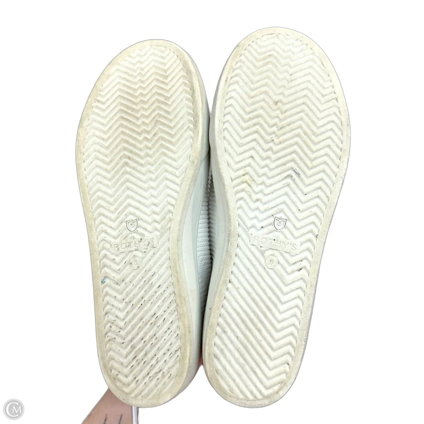 Shoes Athletic By Rothys In White, Size: 8