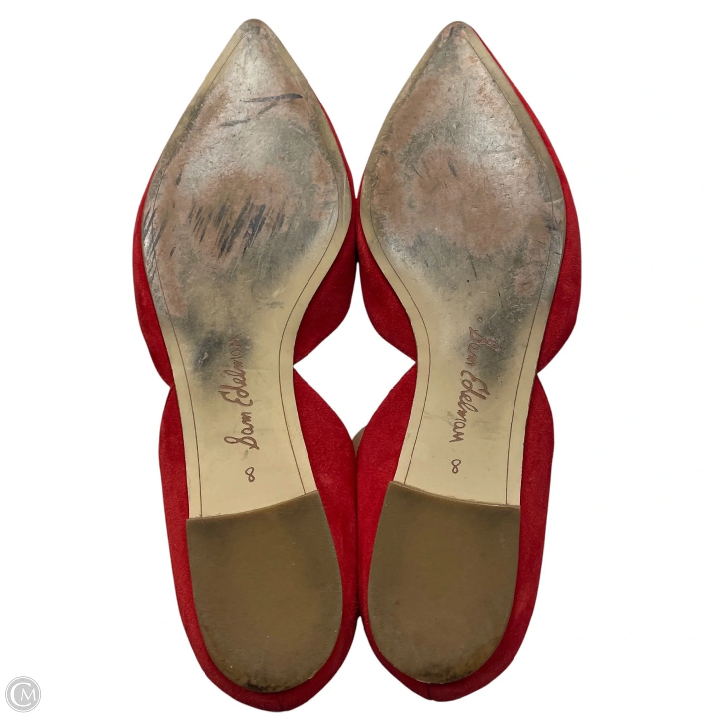 Shoes Flats By Sam Edelman In Red, Size: 8