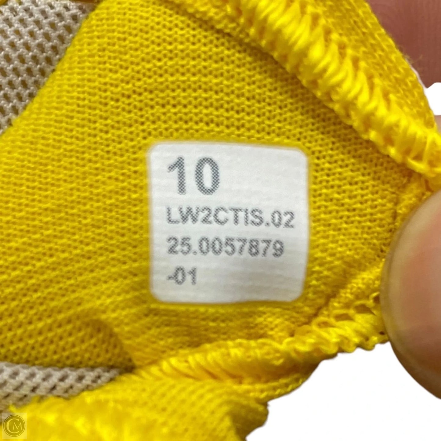 Athletic Bra By Lululemon In Yellow, Size: M