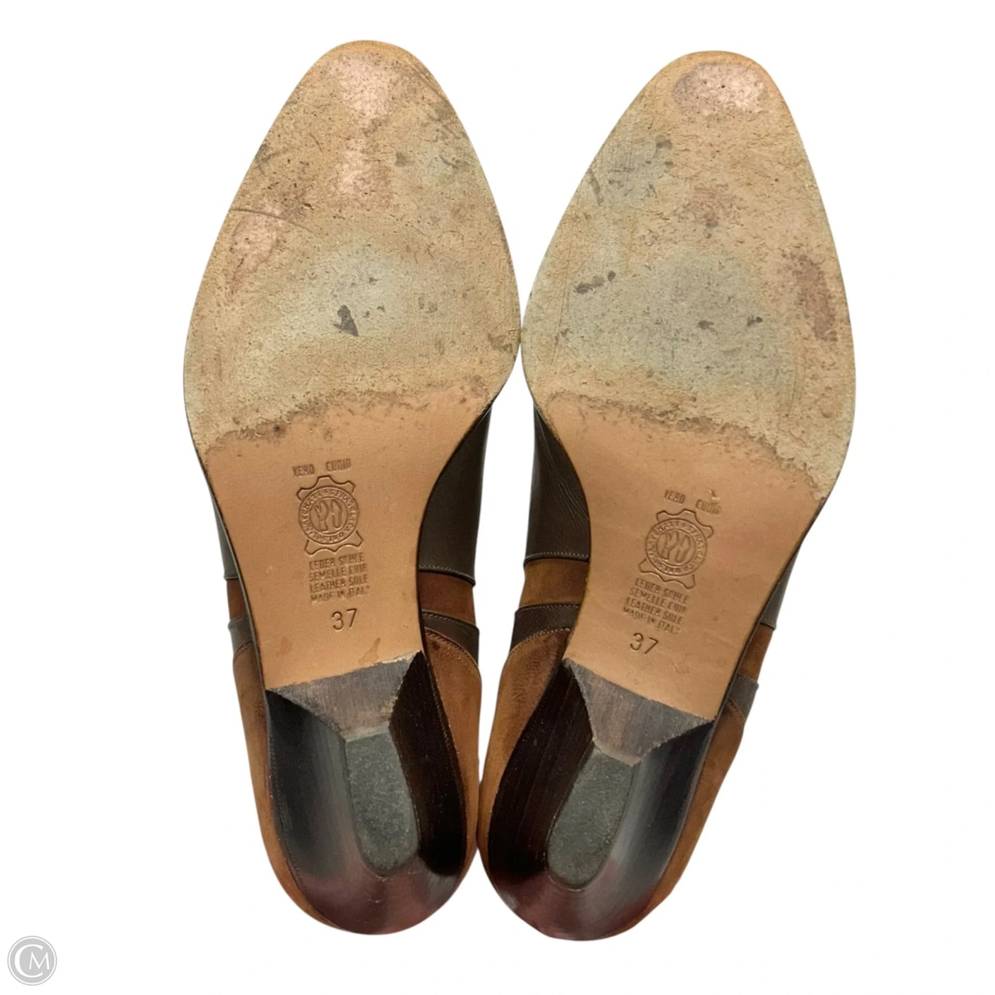 Boots Western In Bronze, Size: 6.5