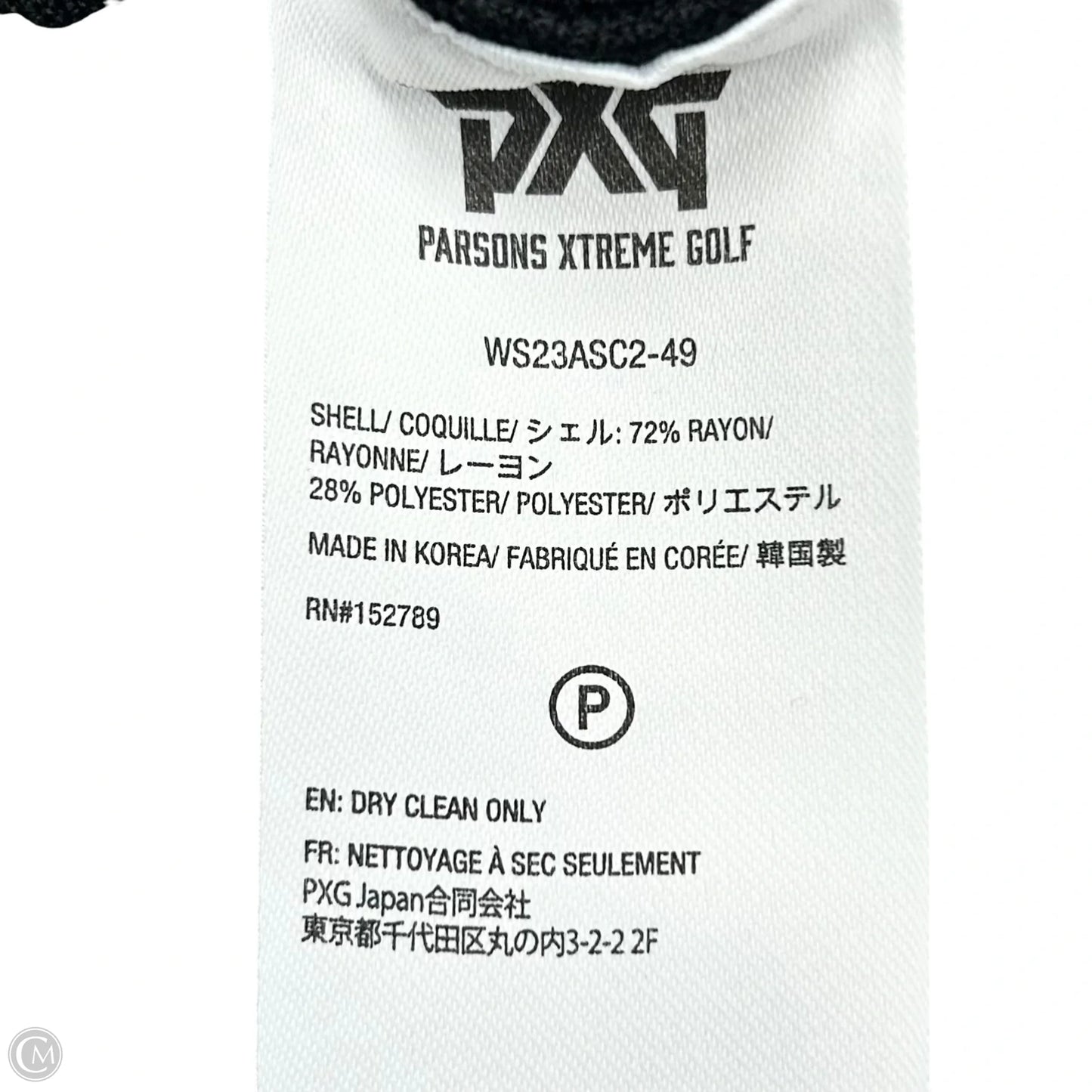Sweater Cardigan By Pxg In Black & Pink, Size: Xs