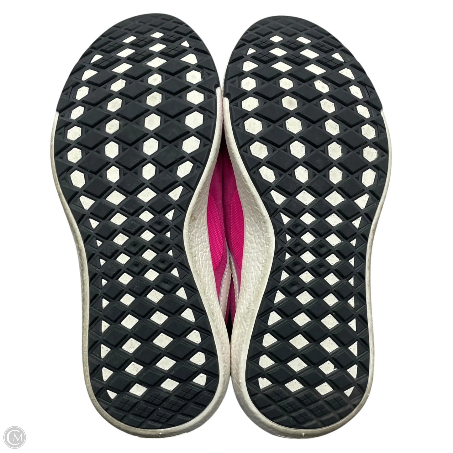 Shoes Sneakers By Vans In Pink & White, Size: 10