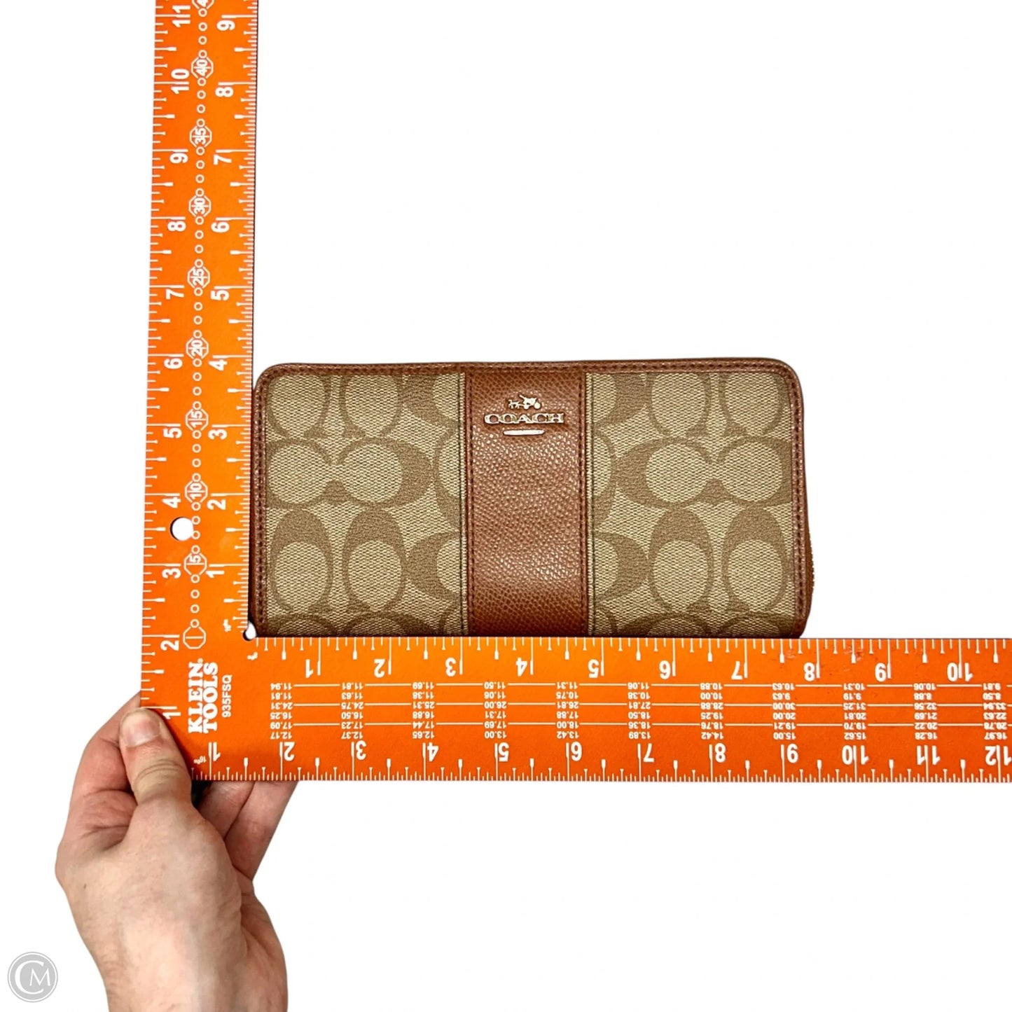 Wristlet Designer By Coach, Size: Medium