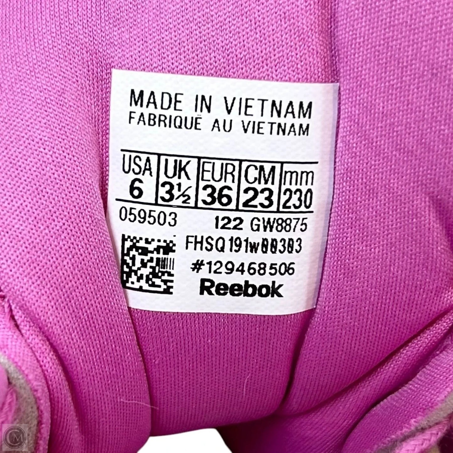 Shoes Sneakers By Reebok In Purple, Size: 6
