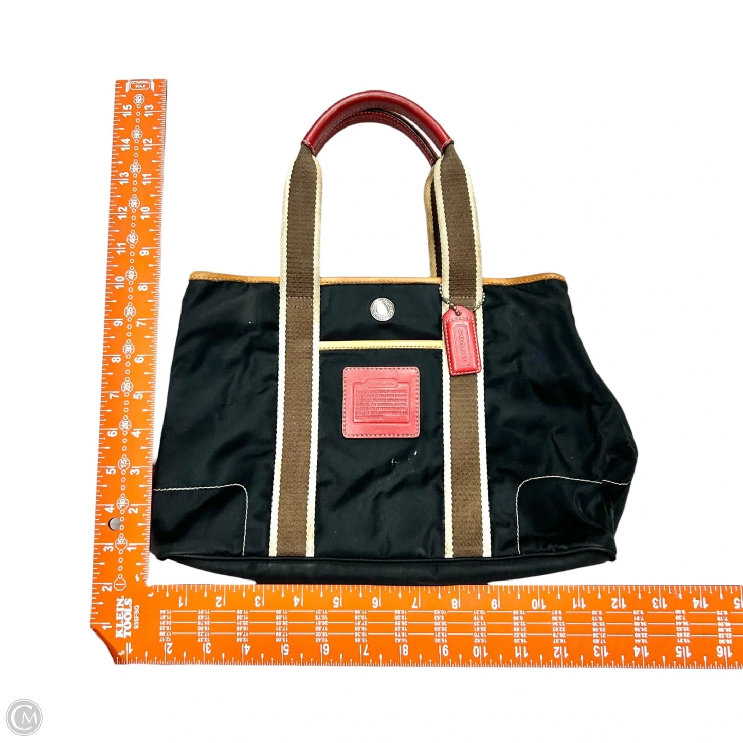 Tote Designer By Coach, Size: Small