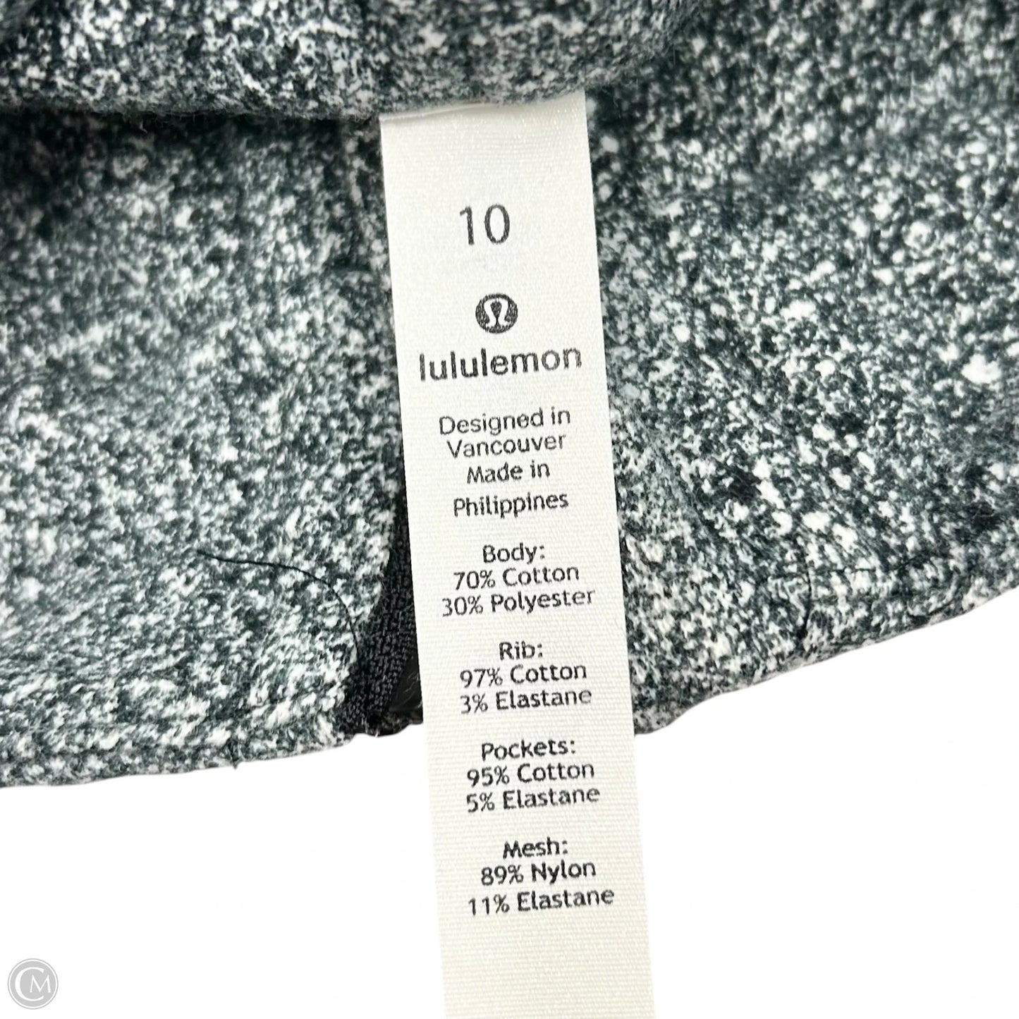Athletic Jacket By Lululemon In Grey, Size: M
