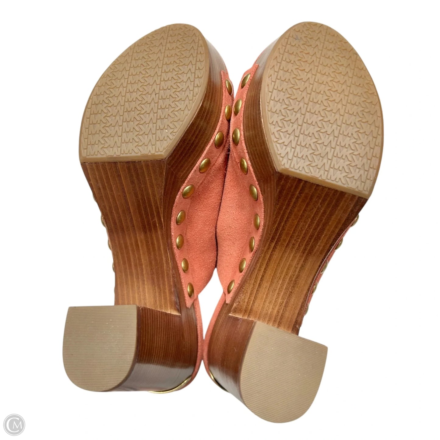 Sandals Designer By Michael Kors In Pink, Size: 8