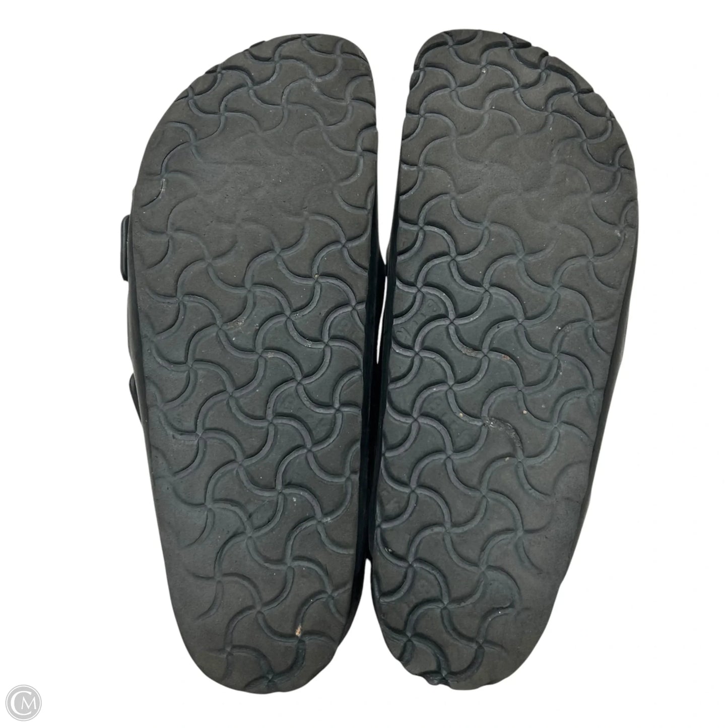 Sandals Flats By Birkenstock In Black, Size: 9