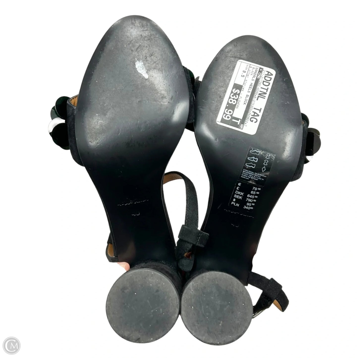 Sandals Heels Block By & Other Stories In Black, Size: 9.5
