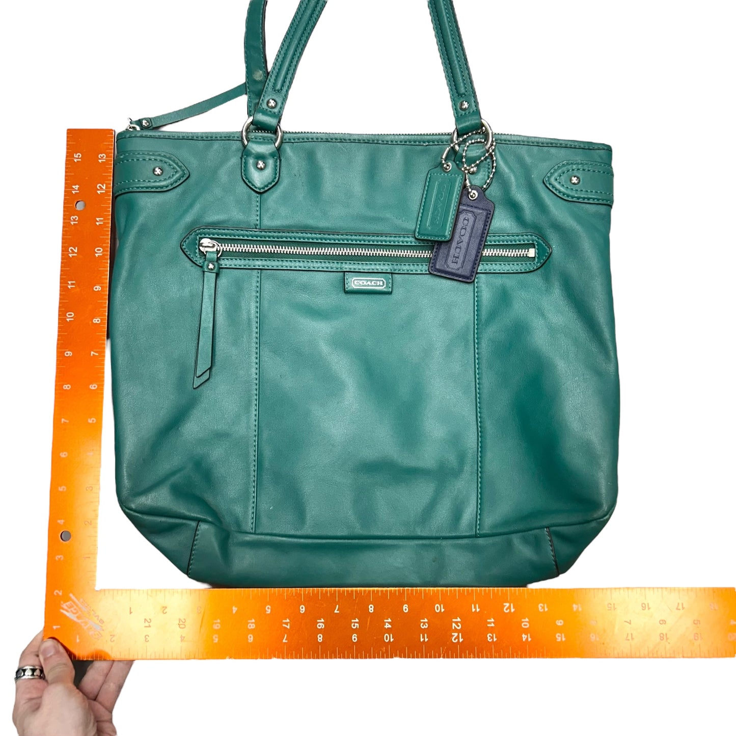 Tote Designer By Coach, Size: Large