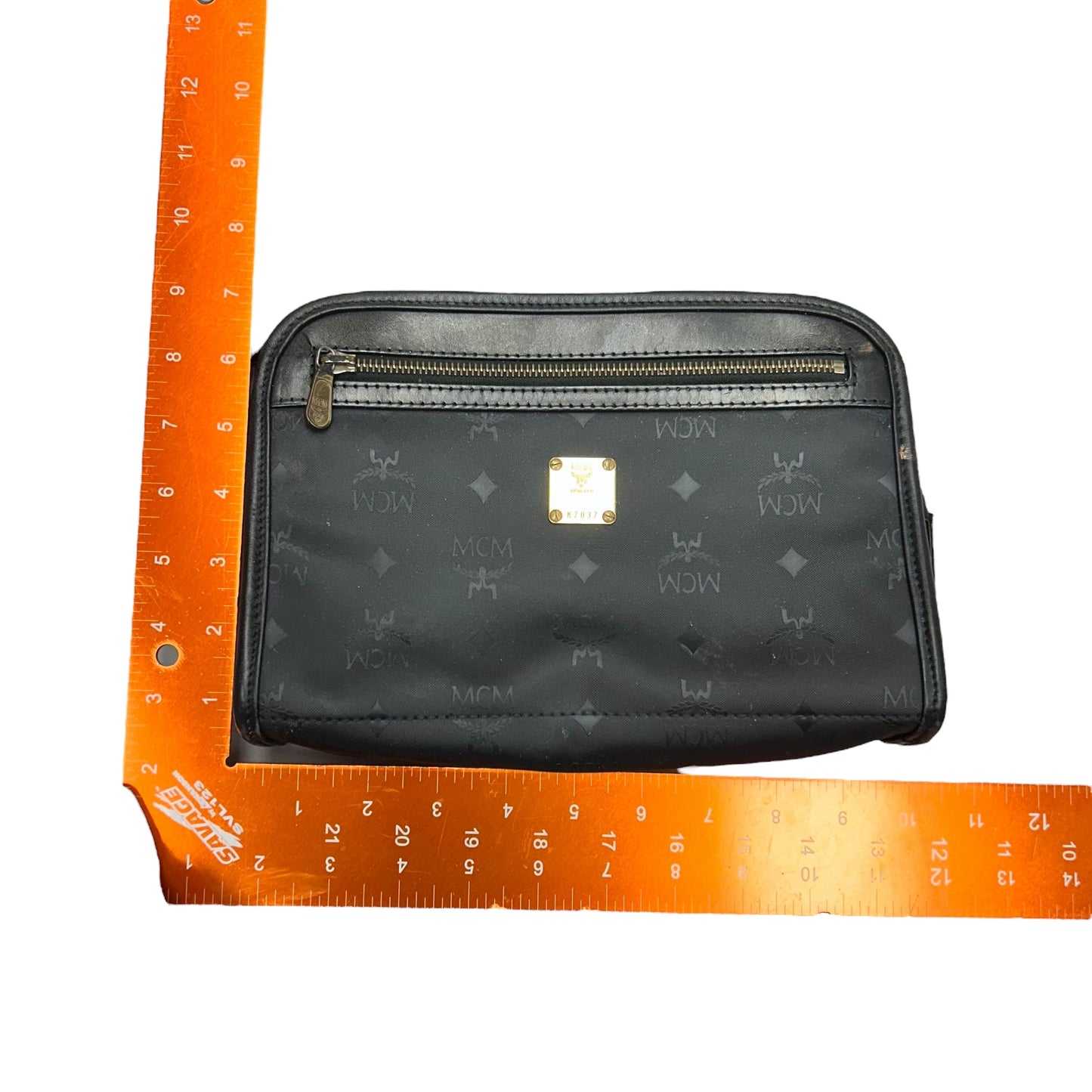 Clutch Luxury Designer By Mcm, Size: Medium