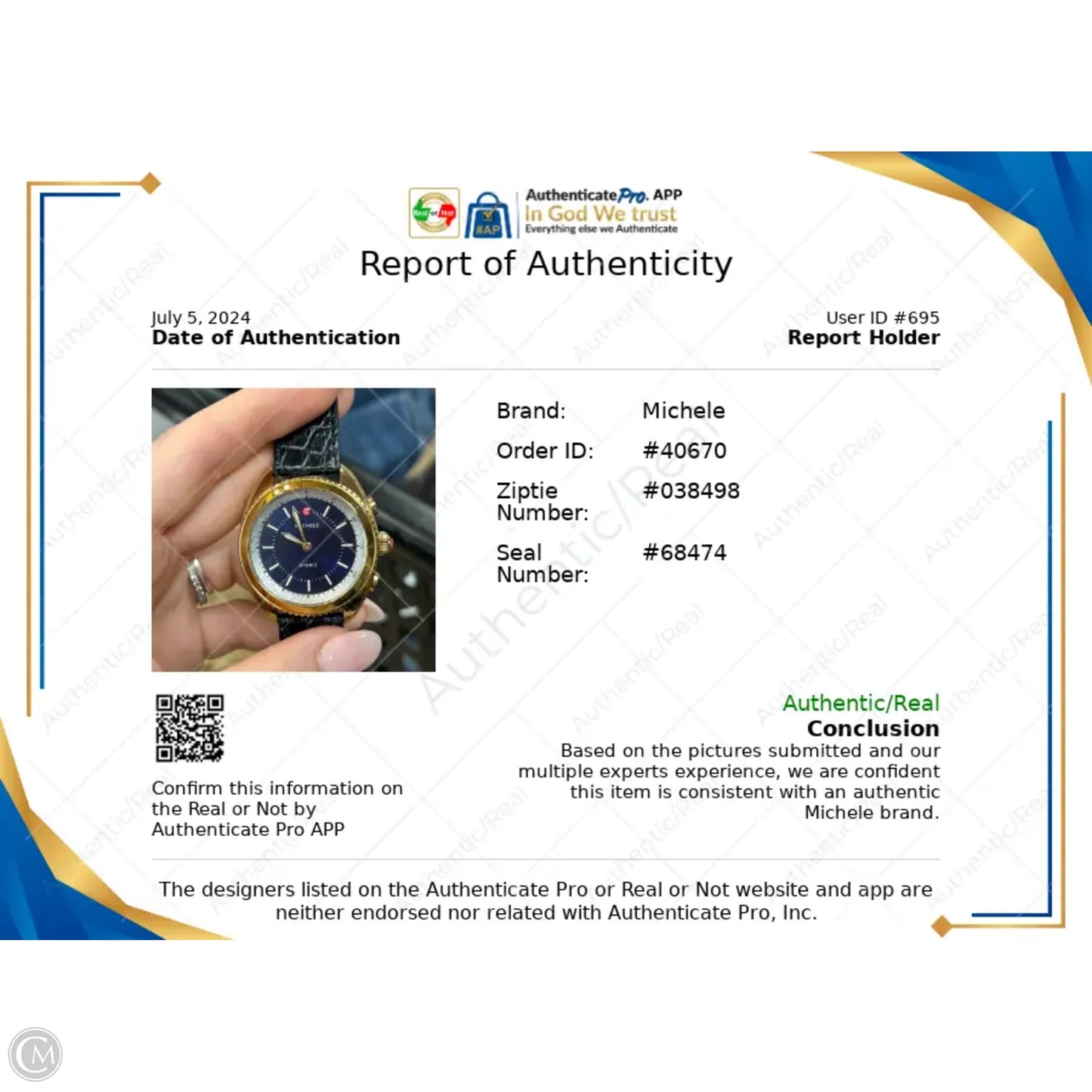Watch Luxury Designer By Michele