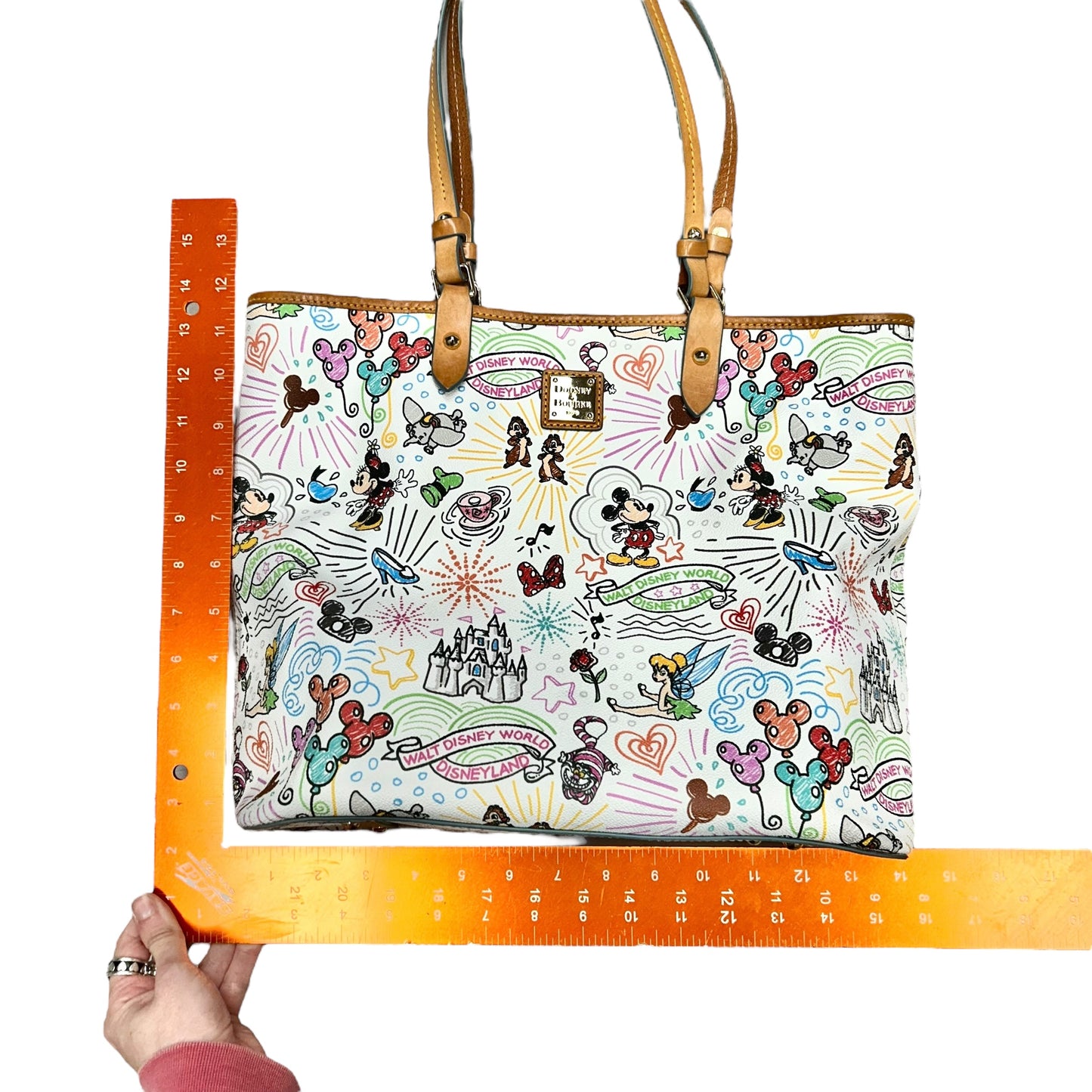 Handbag Designer By Dooney And Bourke, Size: Large