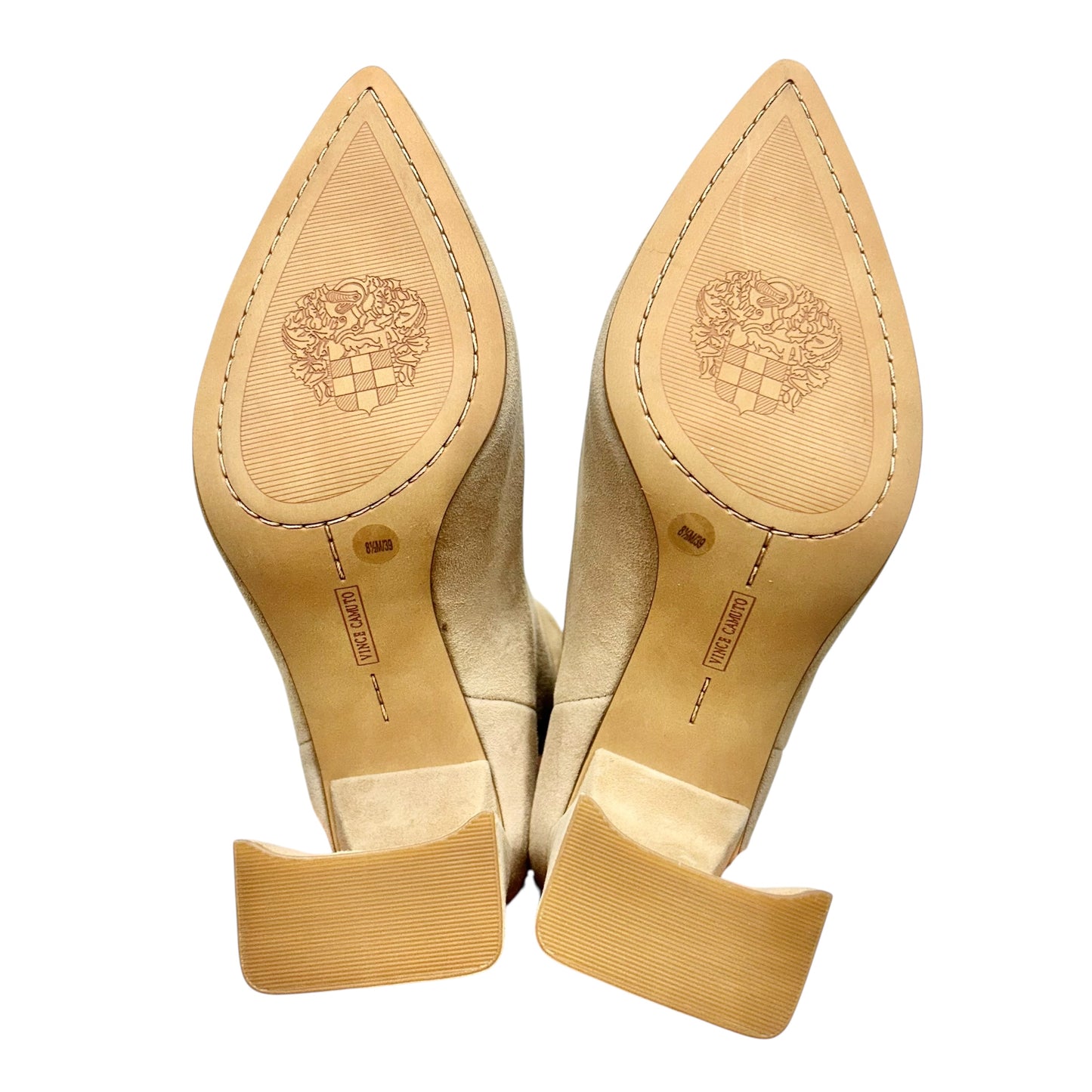 BOOTS LEATHER by VINCE CAMUTO In TAN, Size: 8.5