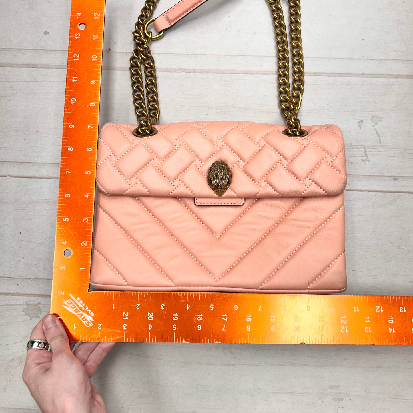 Crossbody Designer By Kurt Geiger, Size: Medium