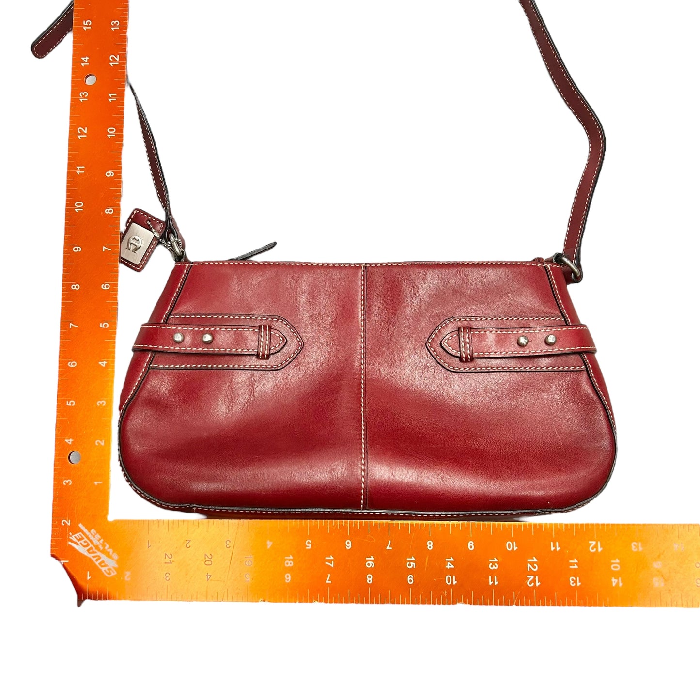 Crossbody Leather By Etienne Aigner, Size: Small