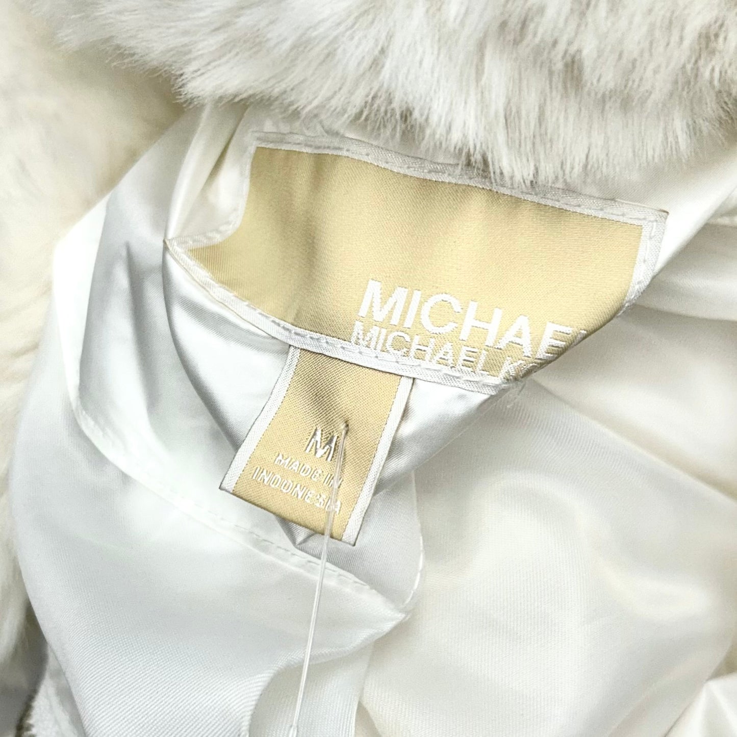 Coat Puffer & Quilted By Michael By Michael Kors In White, Size: M