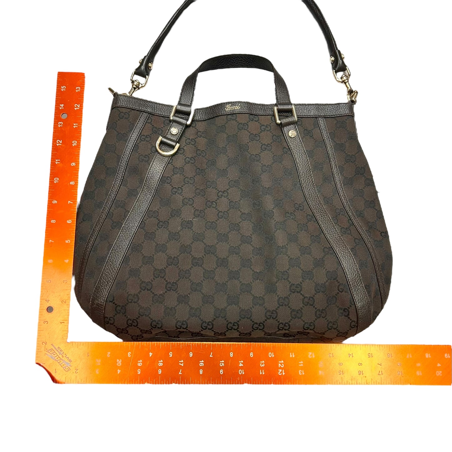 Handbag Luxury Designer By Gucci, Size: Medium