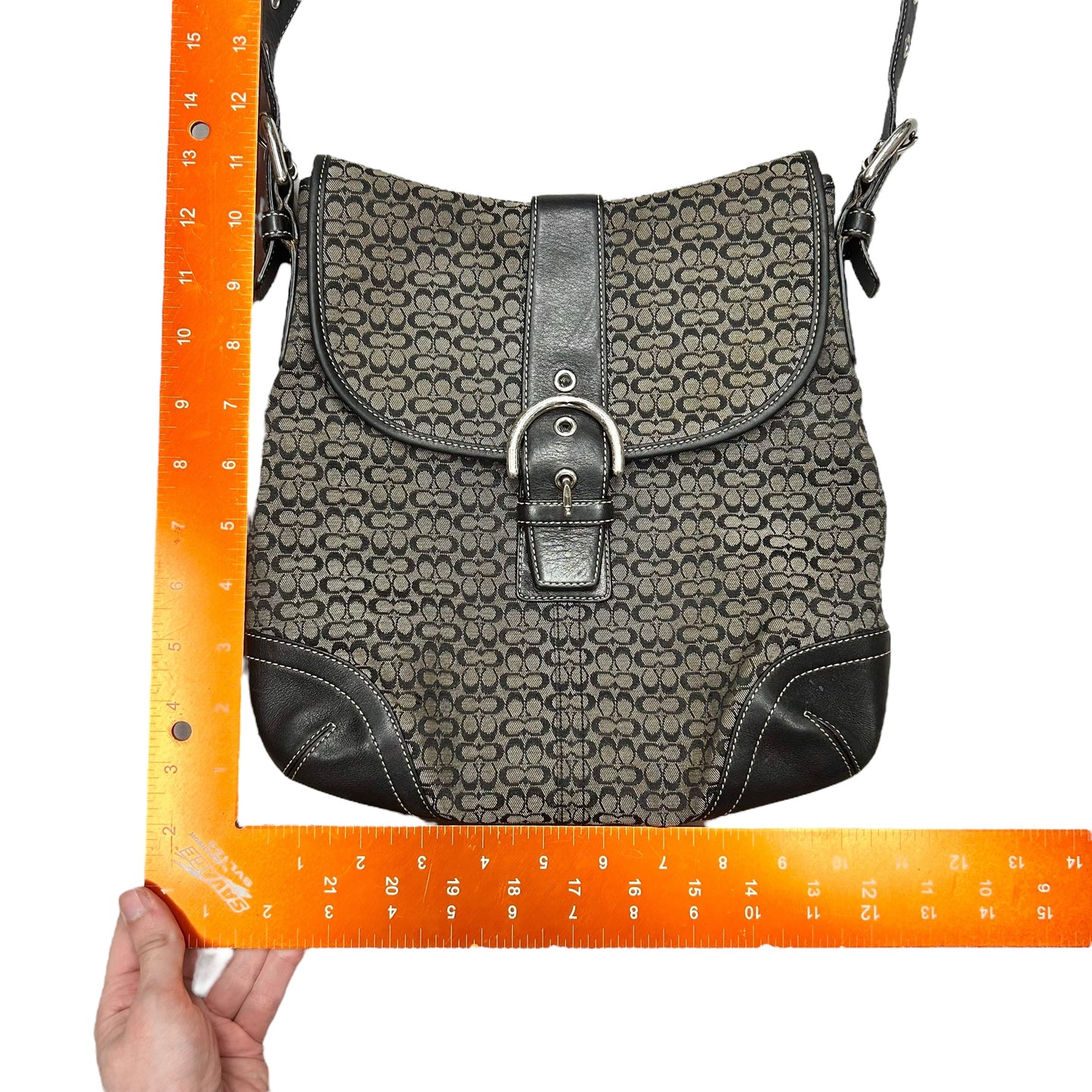 Crossbody Designer By Coach, Size: Medium