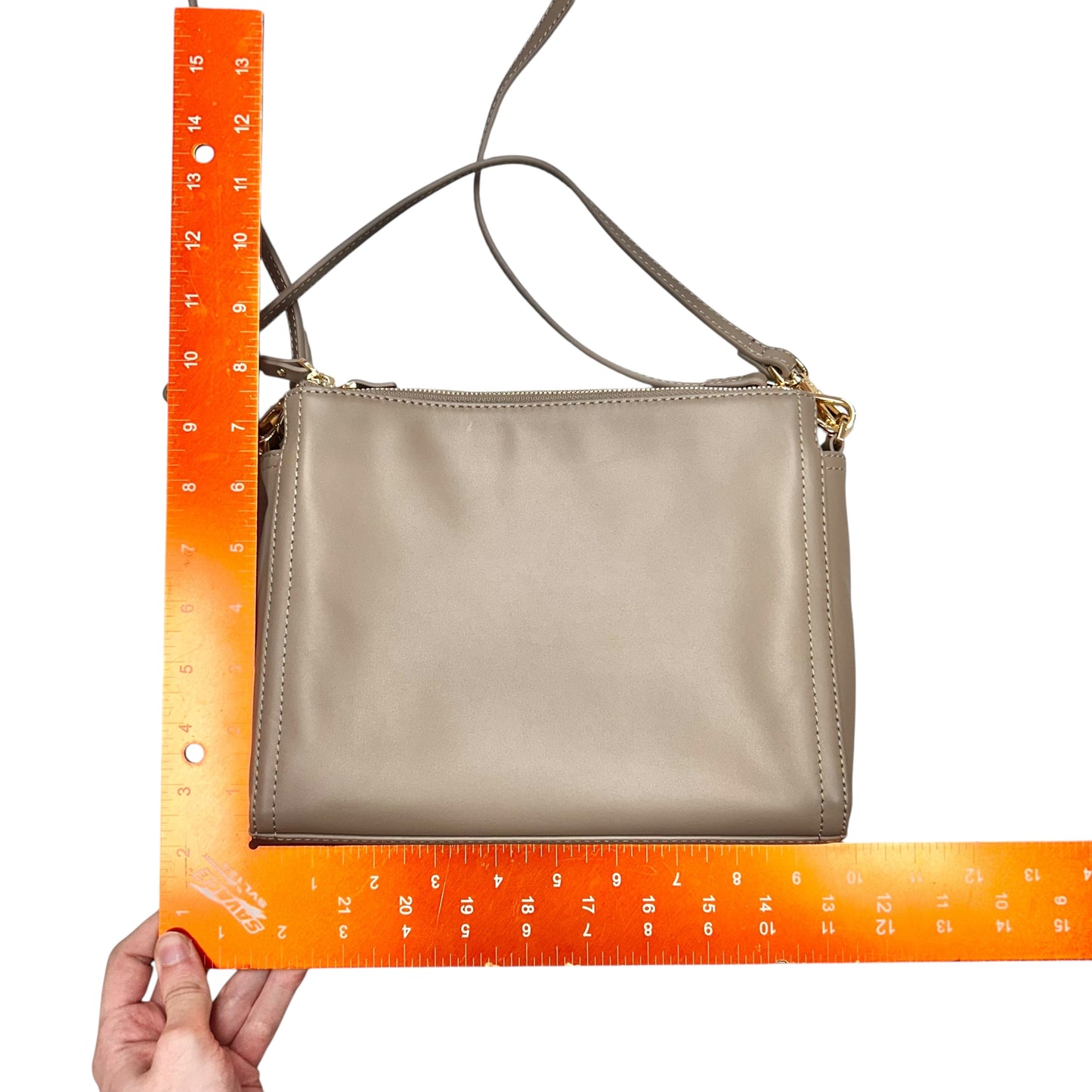 Crossbody Leather By Quince, Size: Small