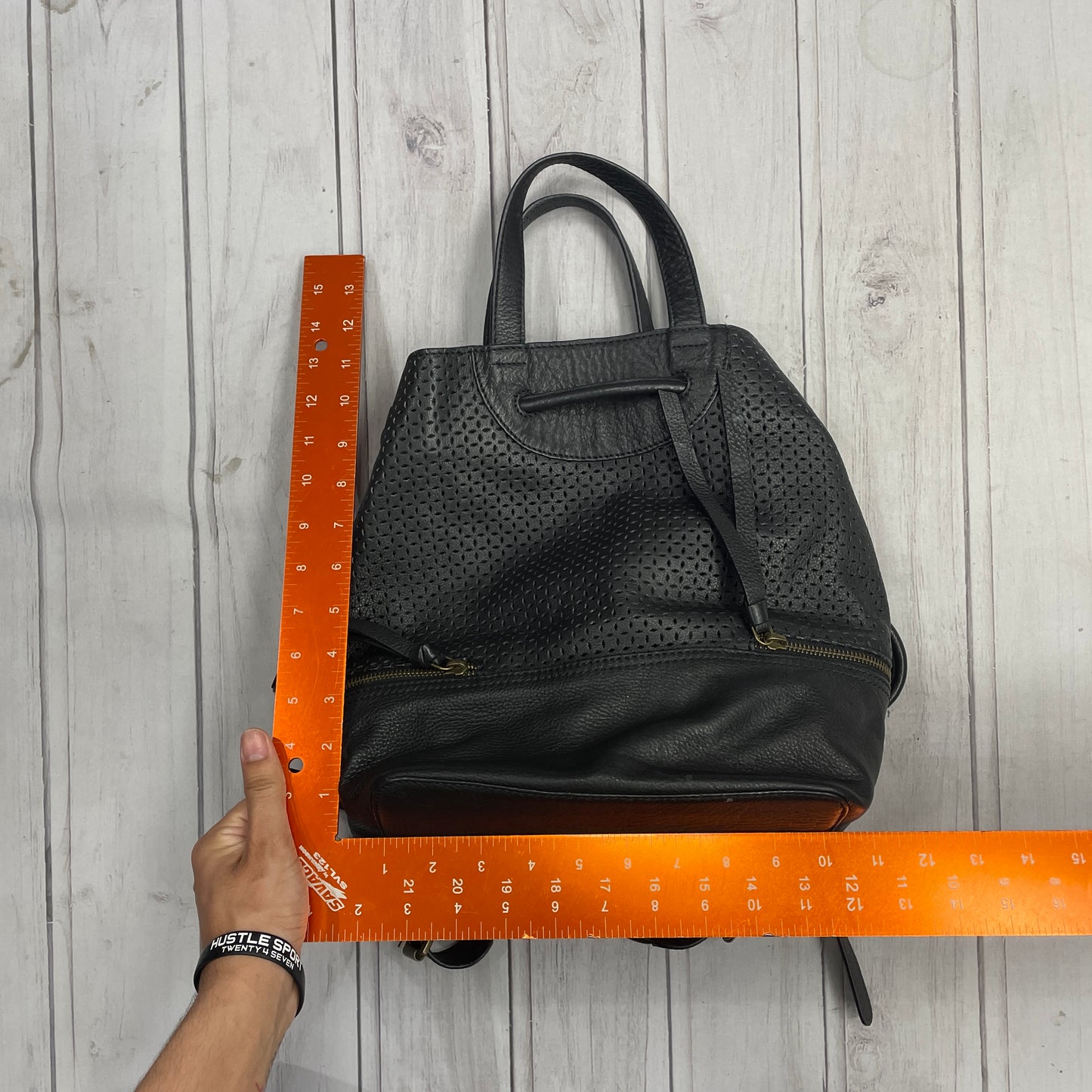 Backpack Leather By Frye And Co, Size: Small