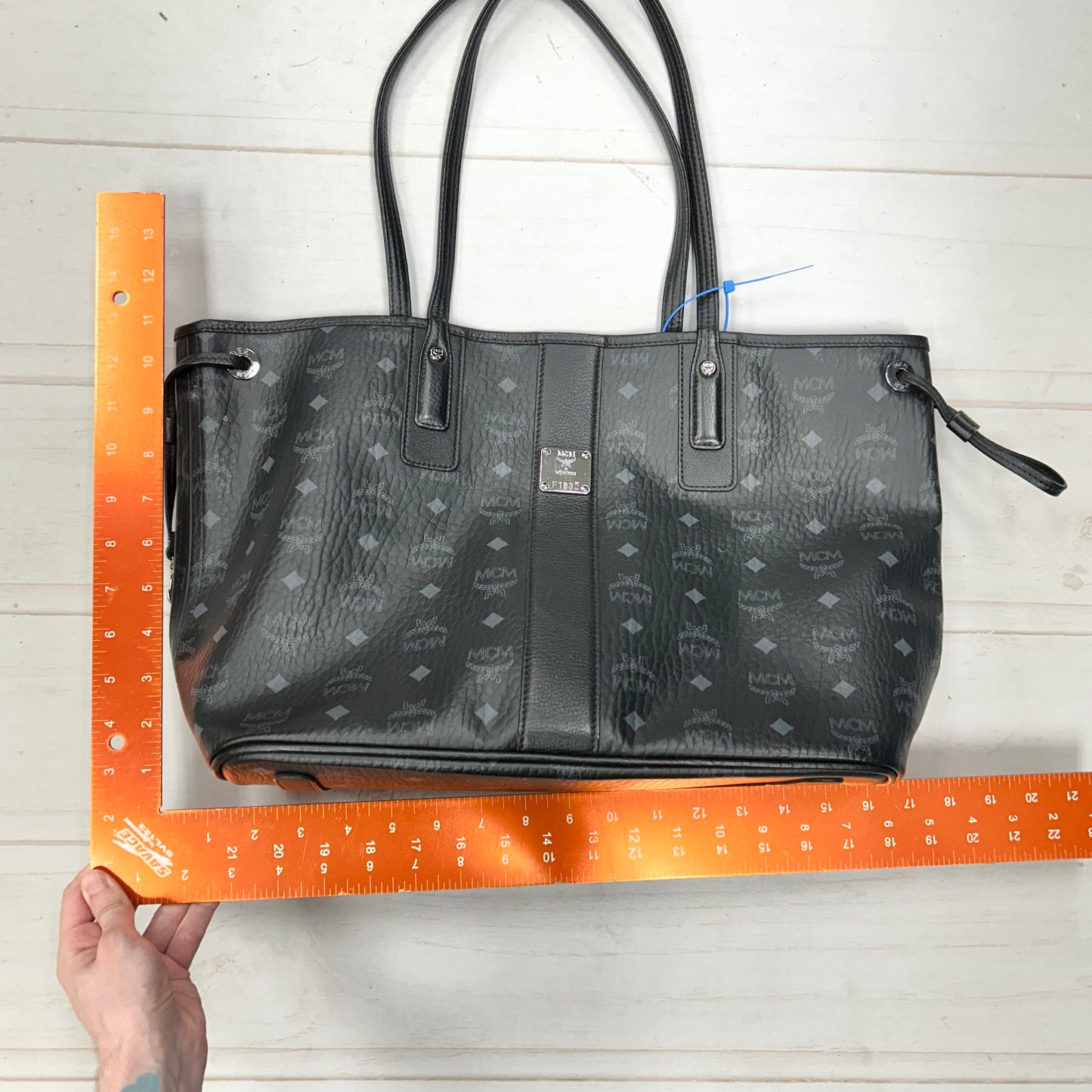 Handbag Luxury Designer By Mcm, Size: Large
