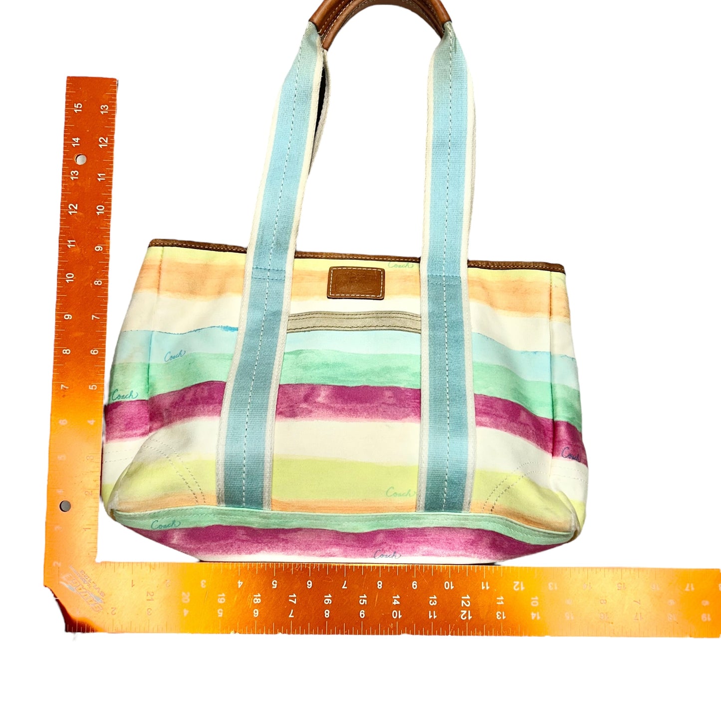 Handbag Designer By Coach, Size: Medium