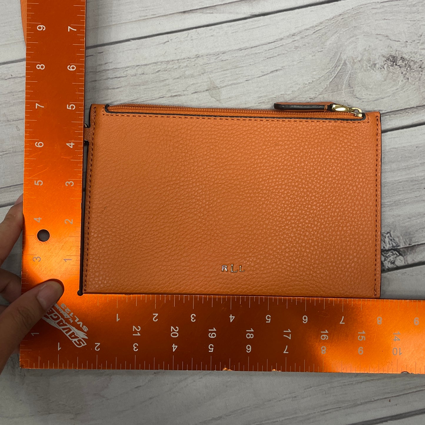 Tote Leather By Lauren By Ralph Lauren, Size: Medium