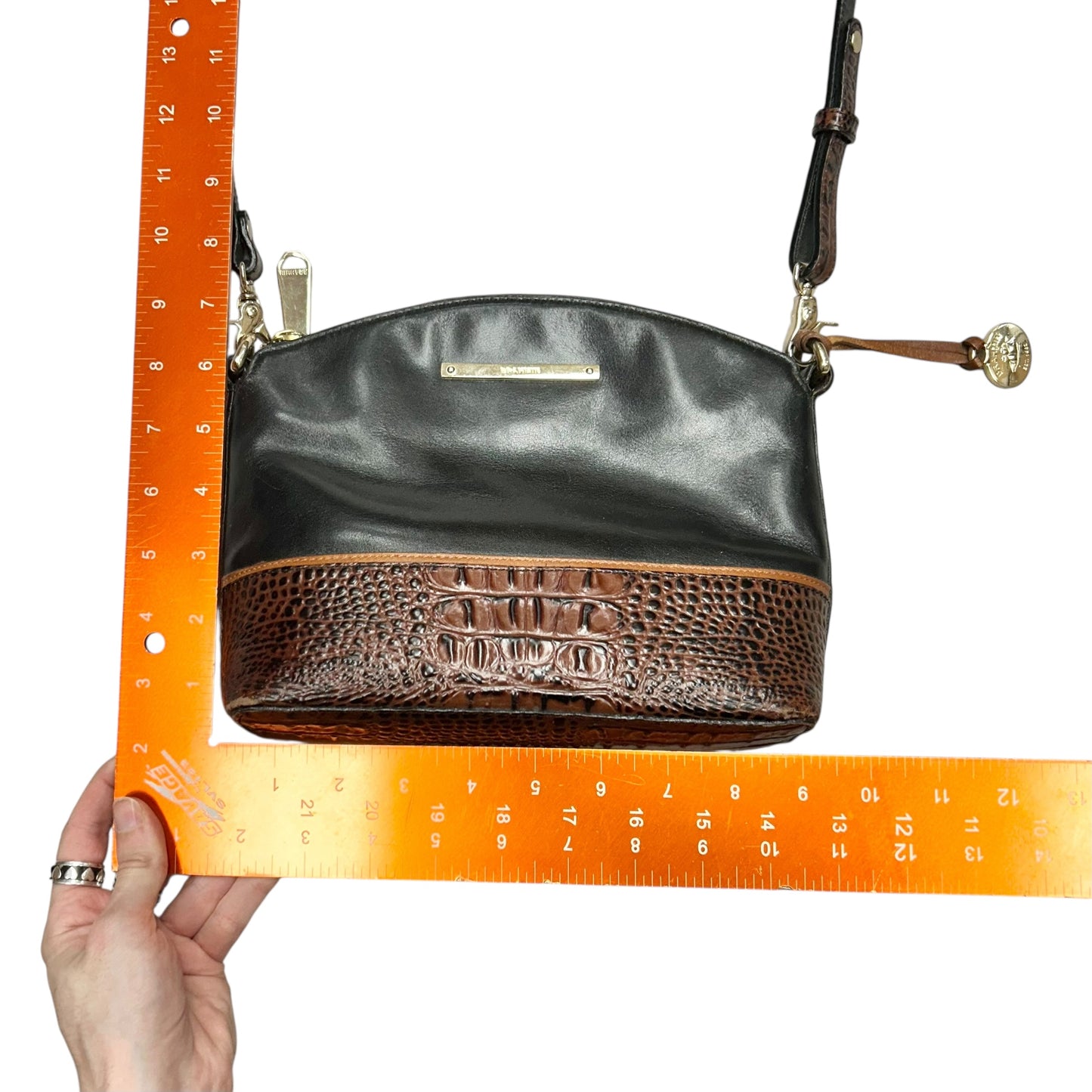 Crossbody Designer By Brahmin, Size: Small