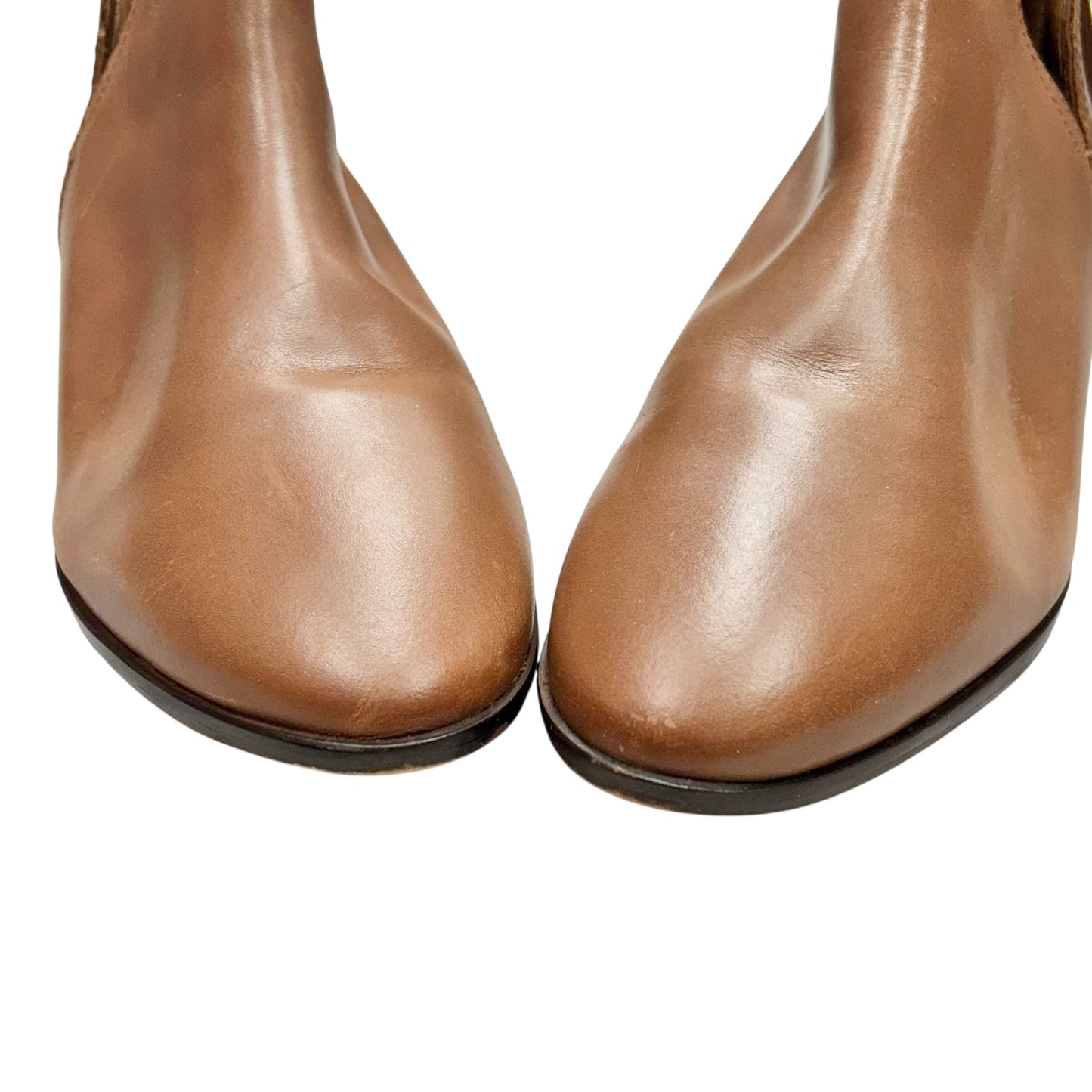 BOOTS LEATHER by KENNETH COLE REACTION In BROWN, Size: 10