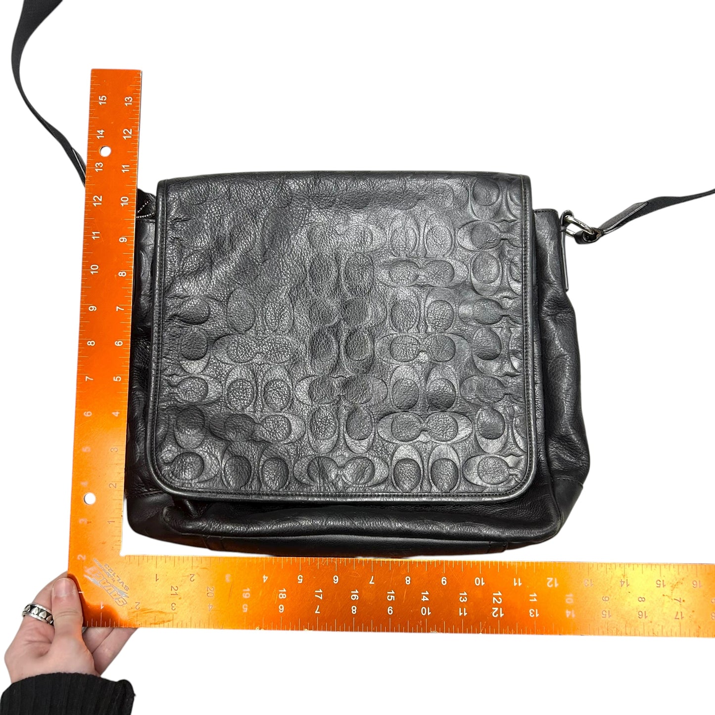 Crossbody Designer By Coach, Size: Large