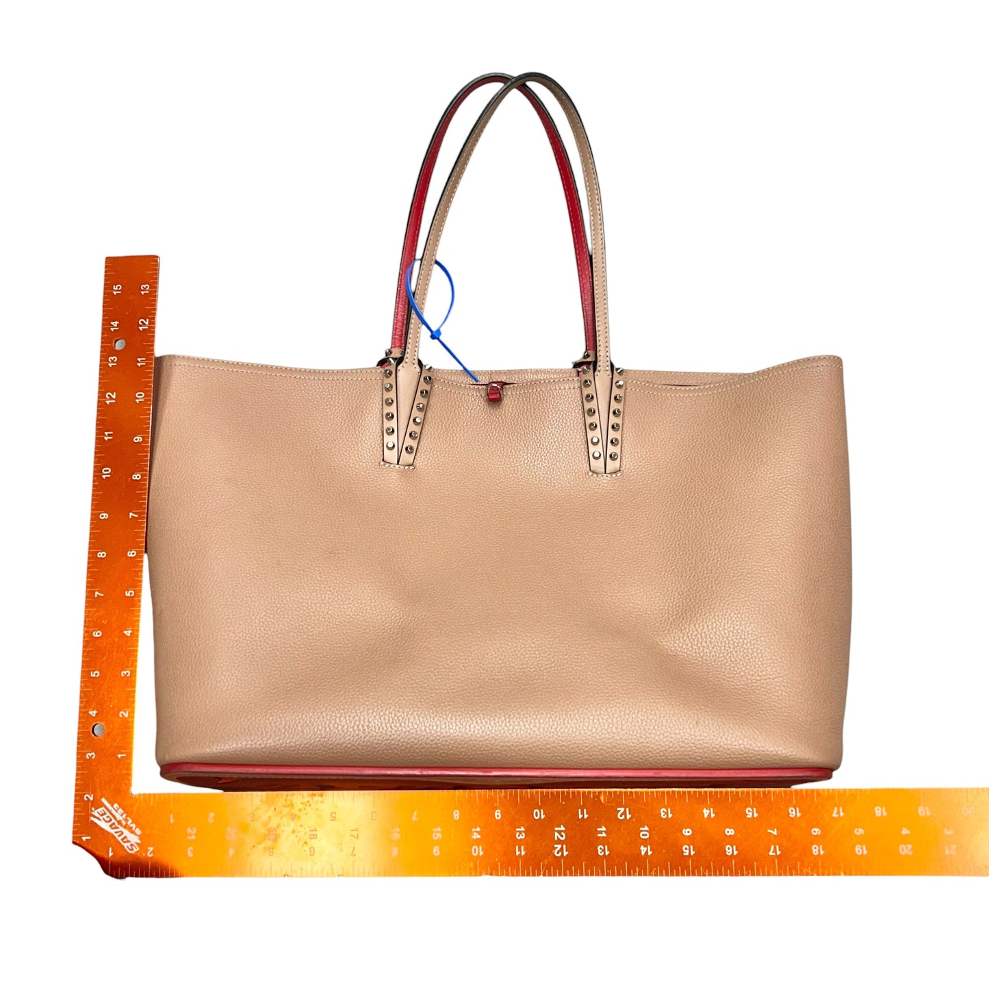 Tote Luxury Designer By Christian Louboutin, Size: Large