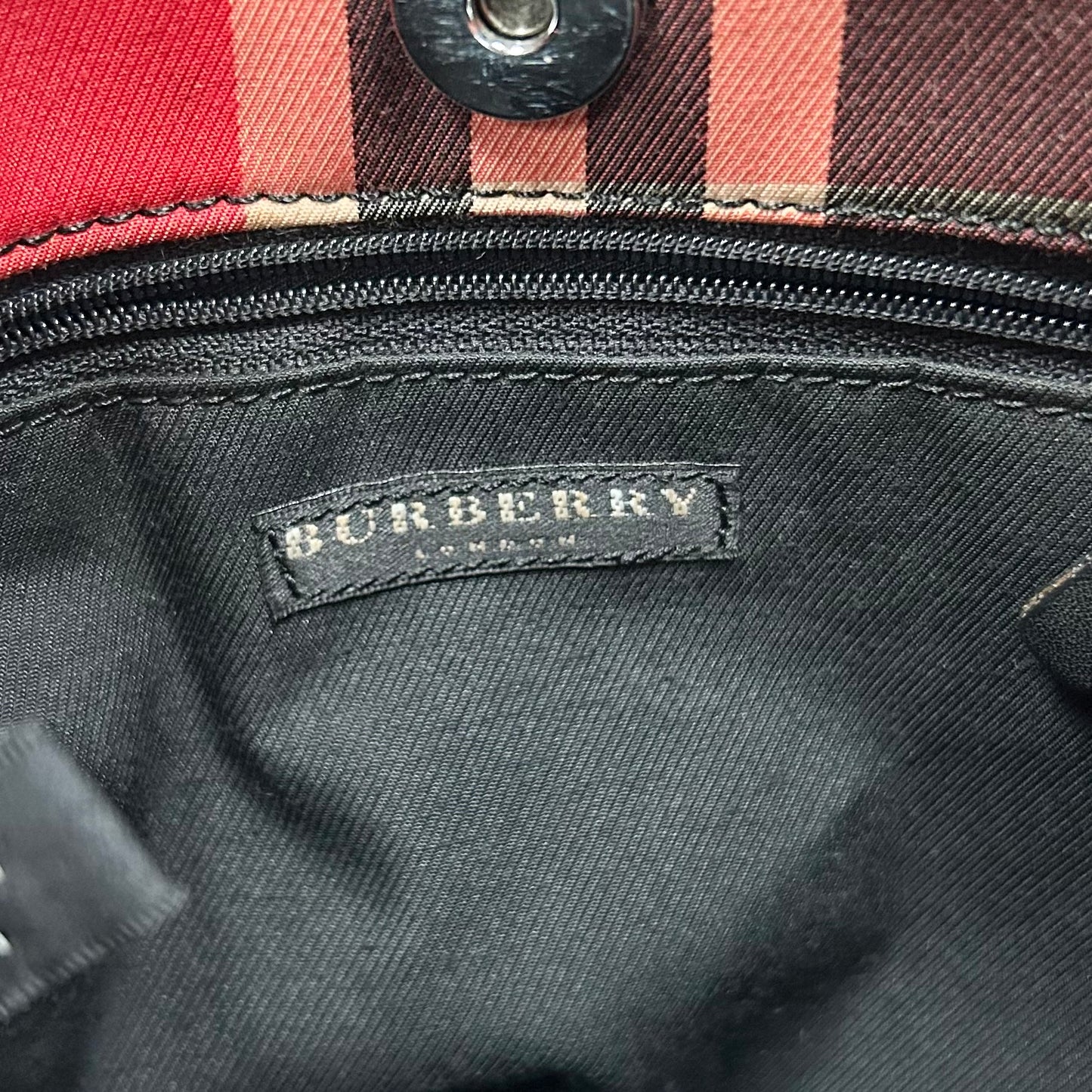 Tote Luxury Designer By Burberry, Size: Small