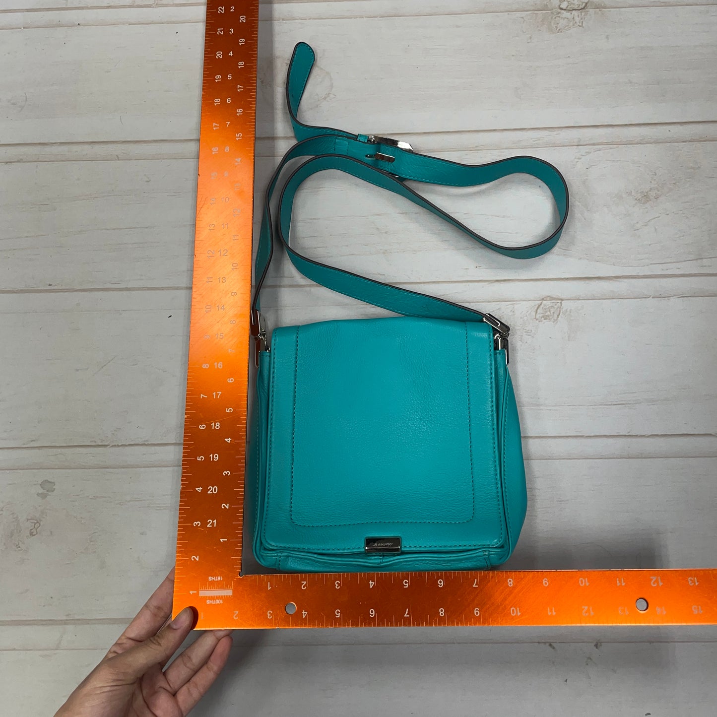 Crossbody Leather By B. Makowsky, Size: Small